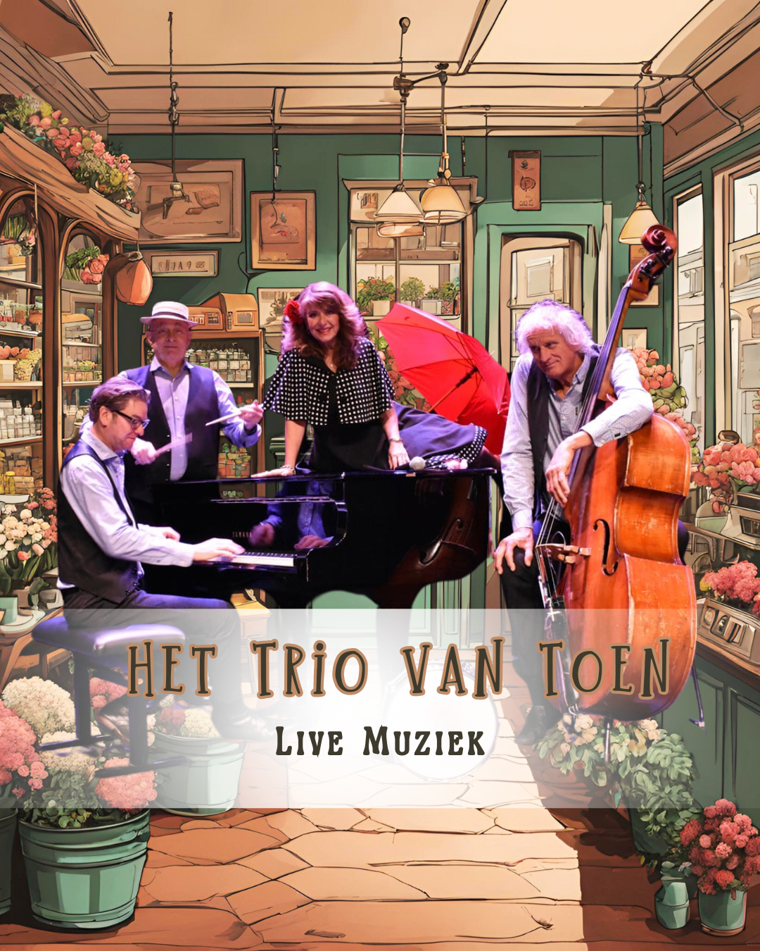 Met live muziek van het Trio van Toen, de nostalgische muziekvoorstelling van het seizoen. Herinneringen komen weer tot leven met deze heerlijke voorstelling.