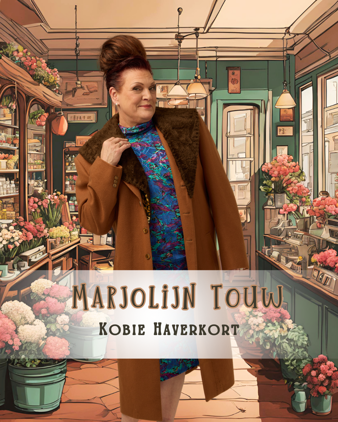 Marjolijn Touw in de nostalgische voorstelling 'Als de dag van toen.' De voorstelling die mensen samen brengt.